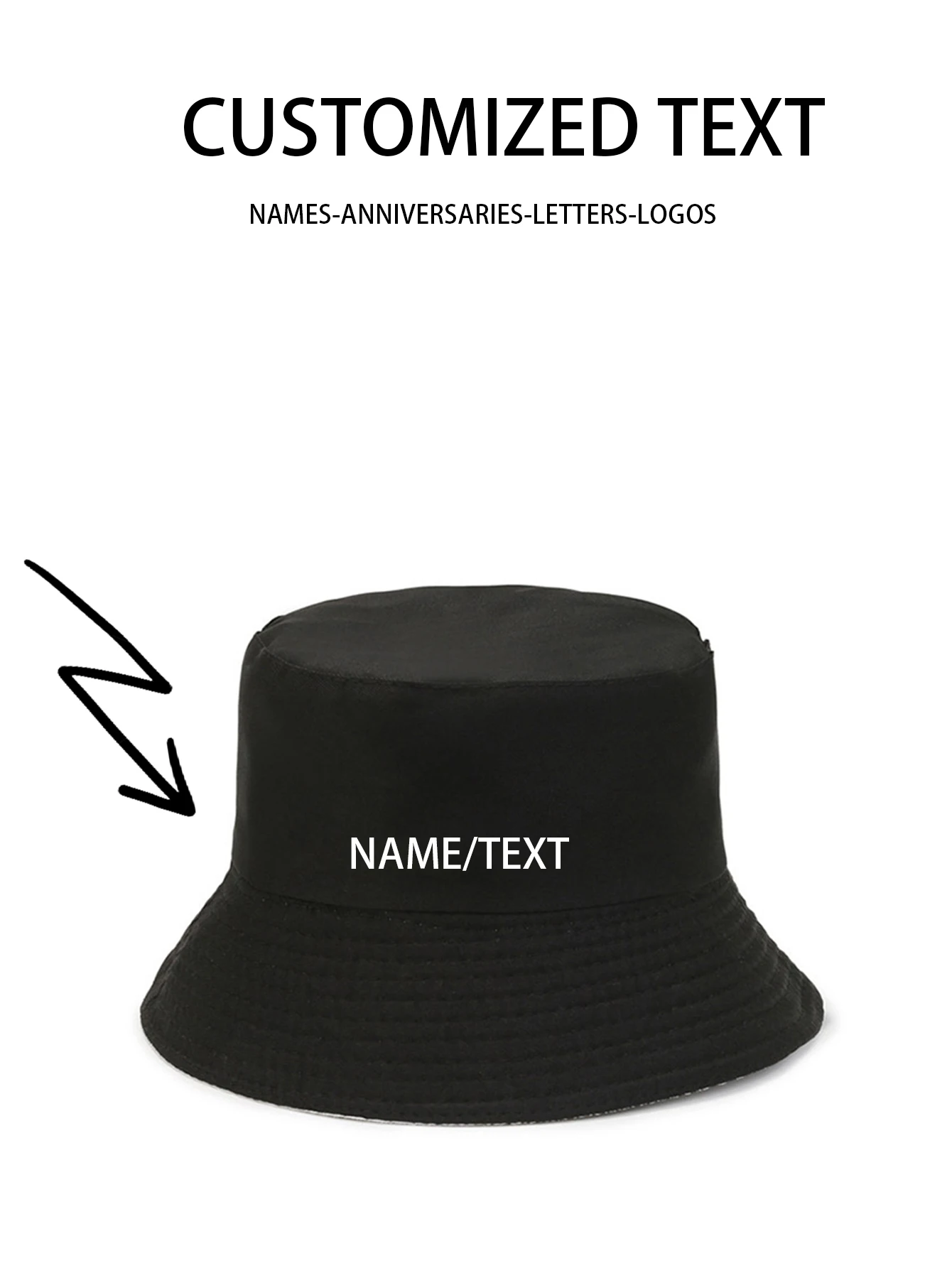 

High-end custom logo fisherman hat female mountaineering hat Korean version of ins wild face small basin hat personalized diy