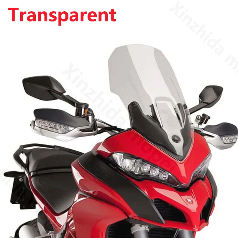 For DUCATI MULTISTRADA MTS950S MTS1200 MTS950 MTS1200S MTS1260 ENDURO 2015 16 17 18 19 20 21 Motorcycle Windshield Windscreen