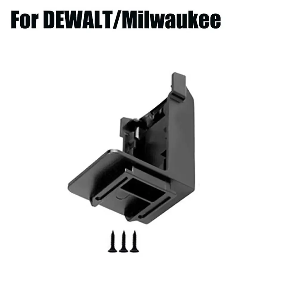 

Li-ion Batteries 2 in 1 Power Tool Bracket For Makita/DEWALT Battery Holder Dock Tool Storage Rack For Makita|DEWALT|Milwaukee