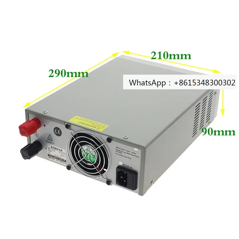 

QJE прецизионный стабилизатор постоянного тока PS3030 Jiuyuan, цифровой дисплей высокой мощности с переключением, регулируемый стабилизатор PS3020