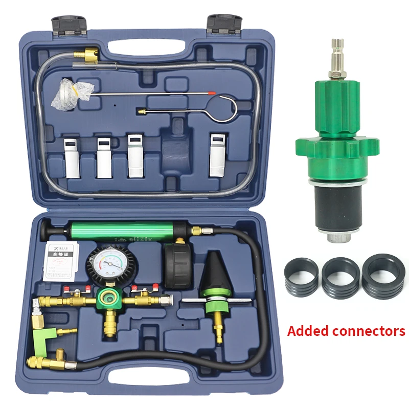 

Universal Water Tank Radiator Leakage Pressure Tester and Vacuum Coolant Antifreeze Filling Kit for All Vehicles