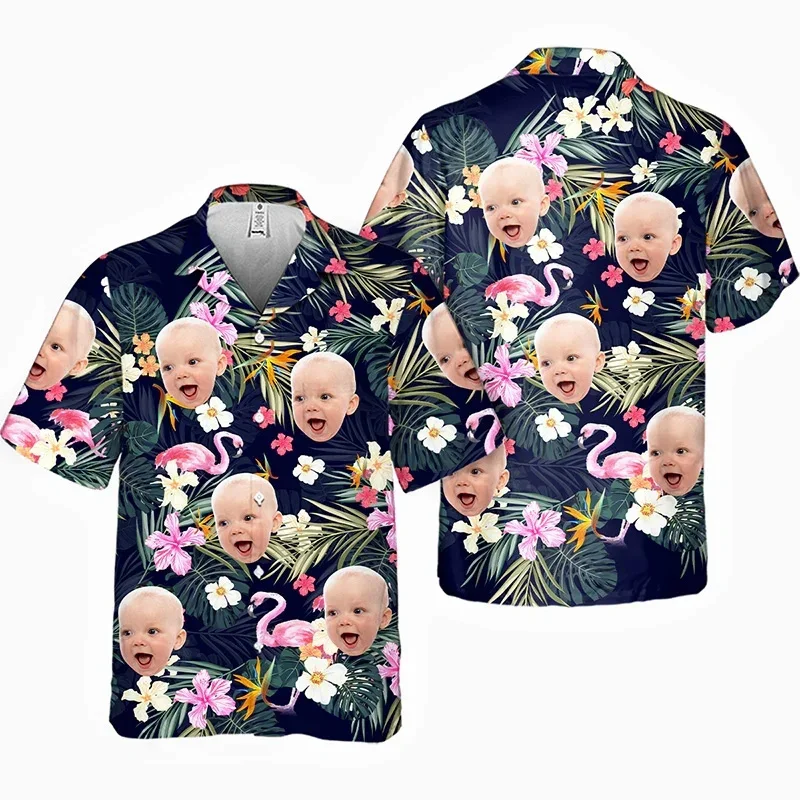 

Summer Harajuku 3D Print Custom Patterns Shirts For Men Kid Fashion Funny Streetwear Short Shirts Cute Fashion Shirts & Blouses