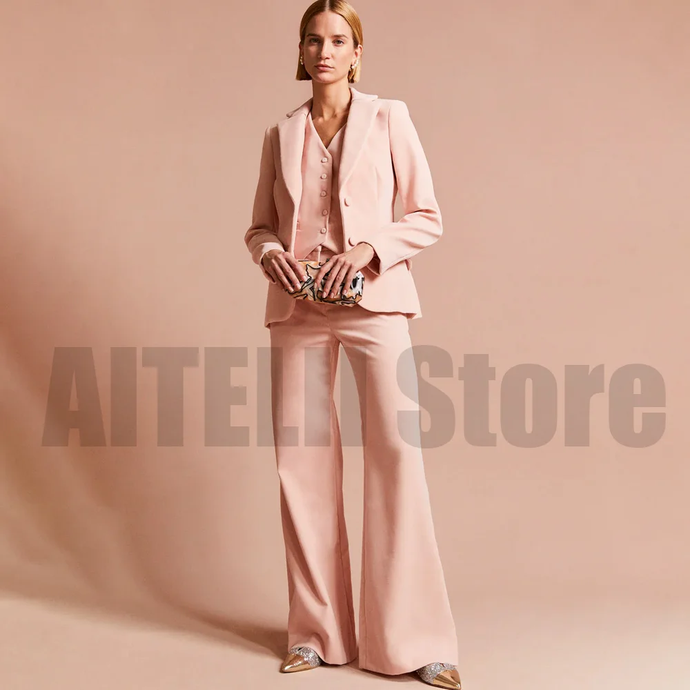 Luxury Pants Set Women Suits Office Sets Women's Velvet Three-piece Suit Casual and Exquisite Womens Clothes Outfits Elegant Kit