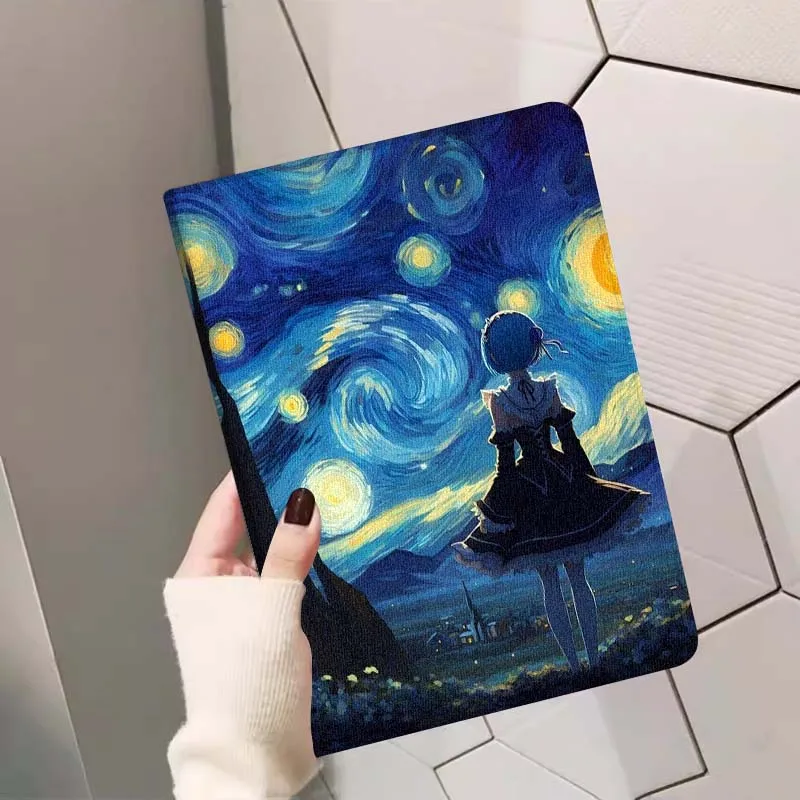 

Rem Красивый популярный аниме чехол для планшета Samsung Galaxy Tab A7 A A8 A9 A11 S6 S11 10,1 10,4 10,5 дюймов Lite PLus