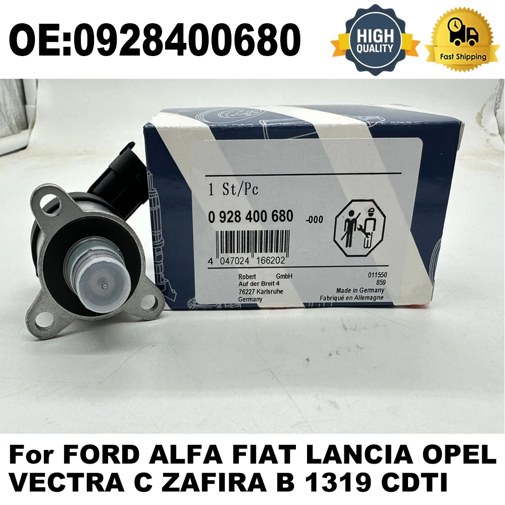 New 0928400680 Box Fuel Pressure Pump Regulator Metering Control Valve For A-lfa R-omeo Fiatt Lanciaa Opell