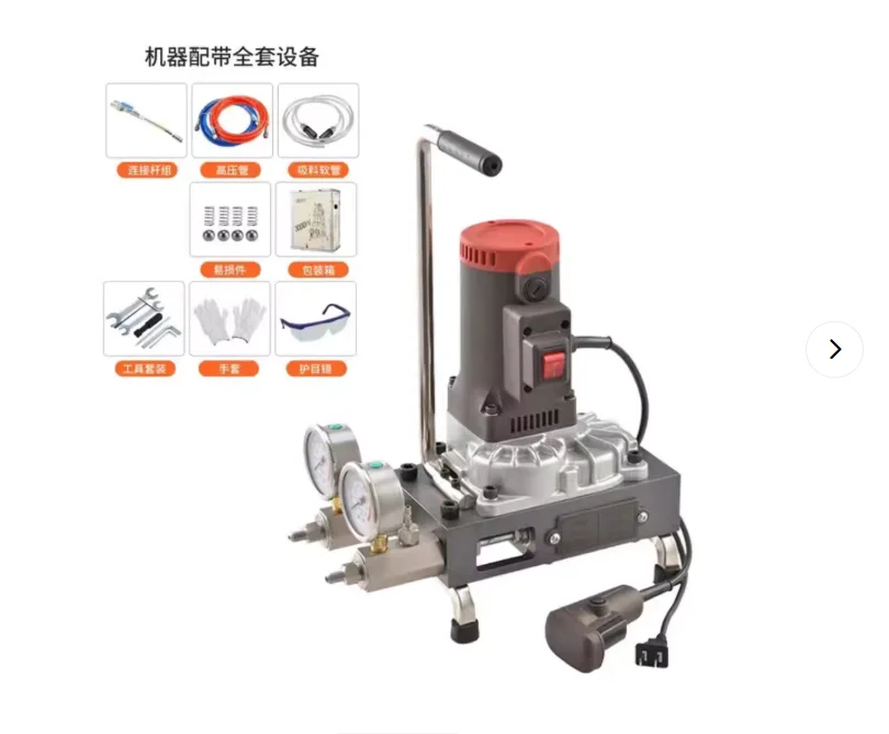 Excellent 1800W Multifunctional Water Curing Special Grouting Machine High Pressure *Machine Material Grouting Pump 220
