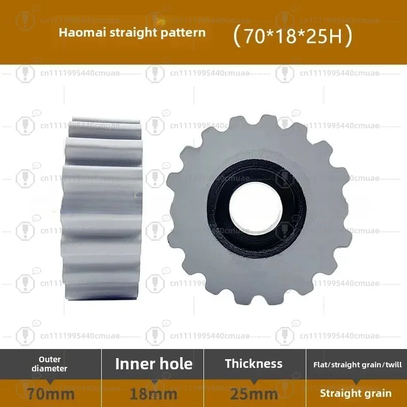 Straight Grain Conveyance Press Wheel Rubber Roller  Edge Banding Machine