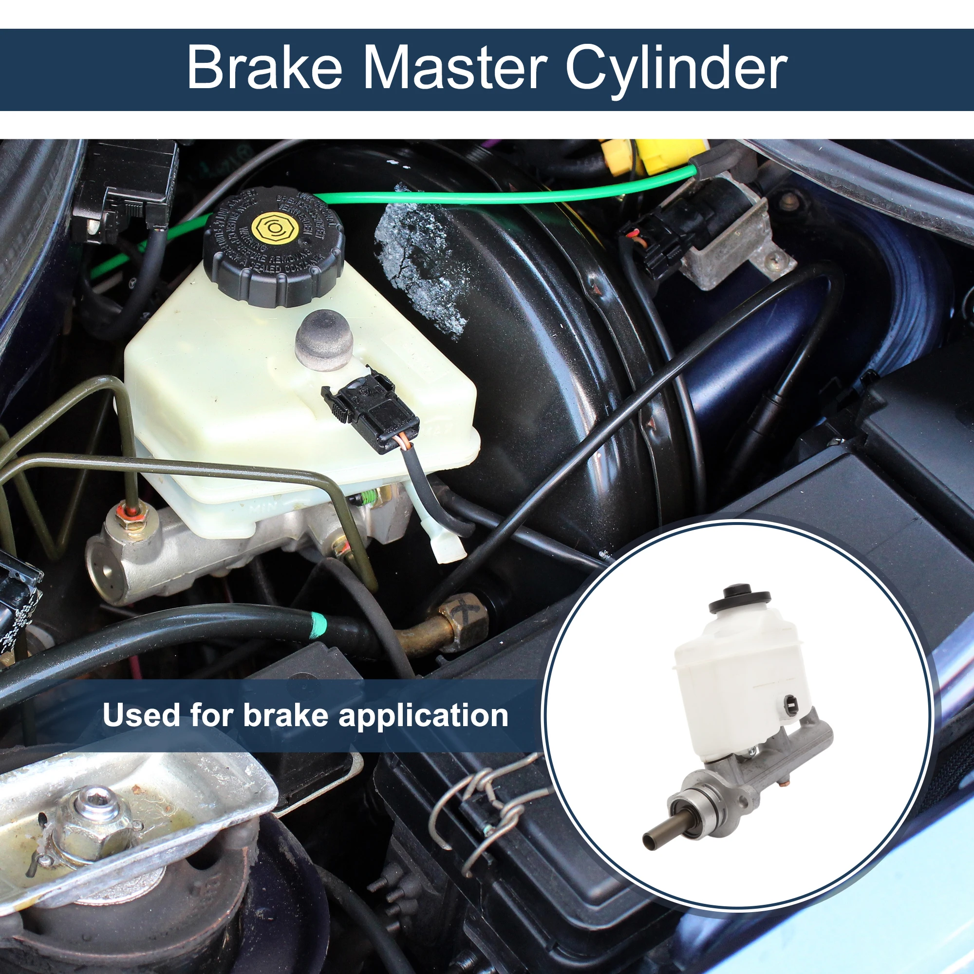

UXCELL Brake Master Cylinder with Reservoir No.4720133401 for Toyota Camry 2004-2006