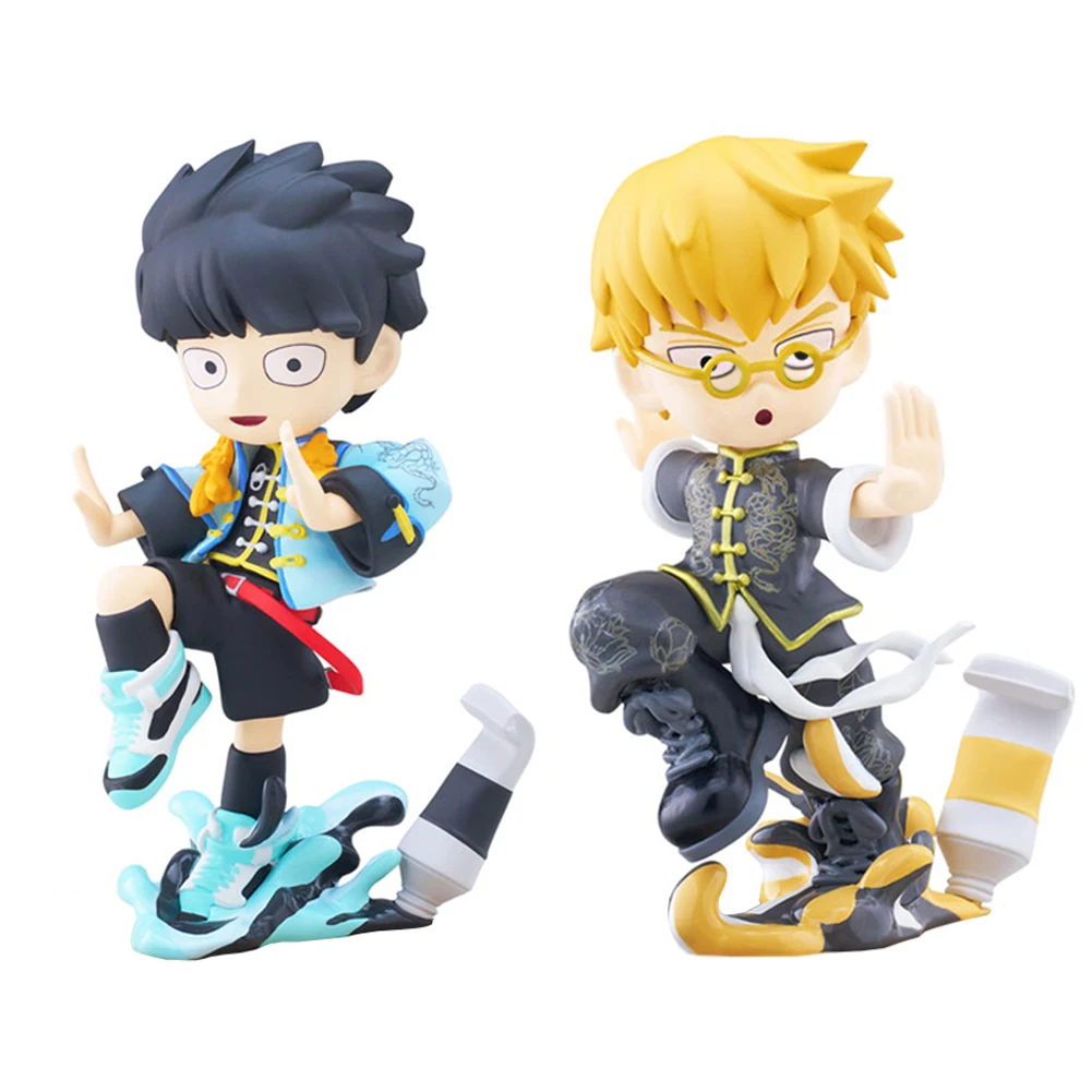 

Mob 100 Anime Figure Reigen Arataka and Mob Action Figure Kageyama Shigeo figurine Collector Model Toys for Children Gifts