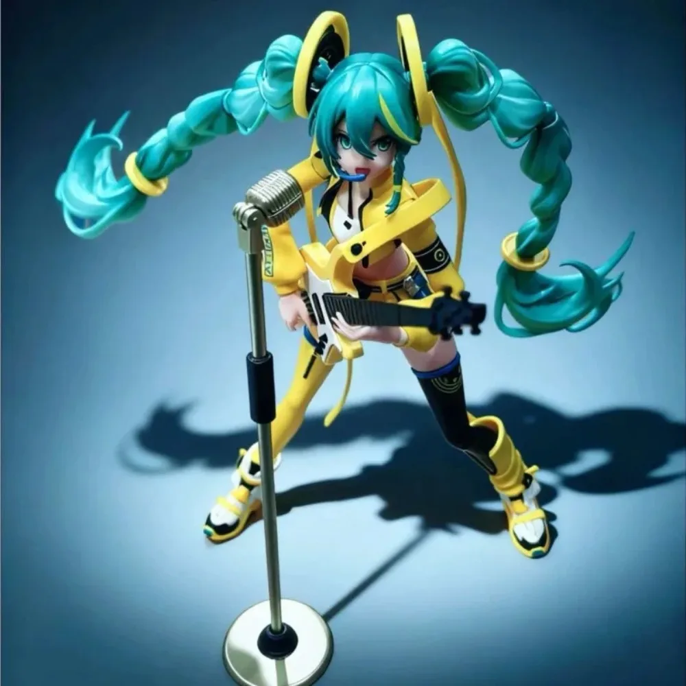 Blokees Hatsune Miku Doll Crystal Vocaloid Formula Suit Miracle Edition Anime Action Model Toy Collectible Statue Desktop Gifts view 3