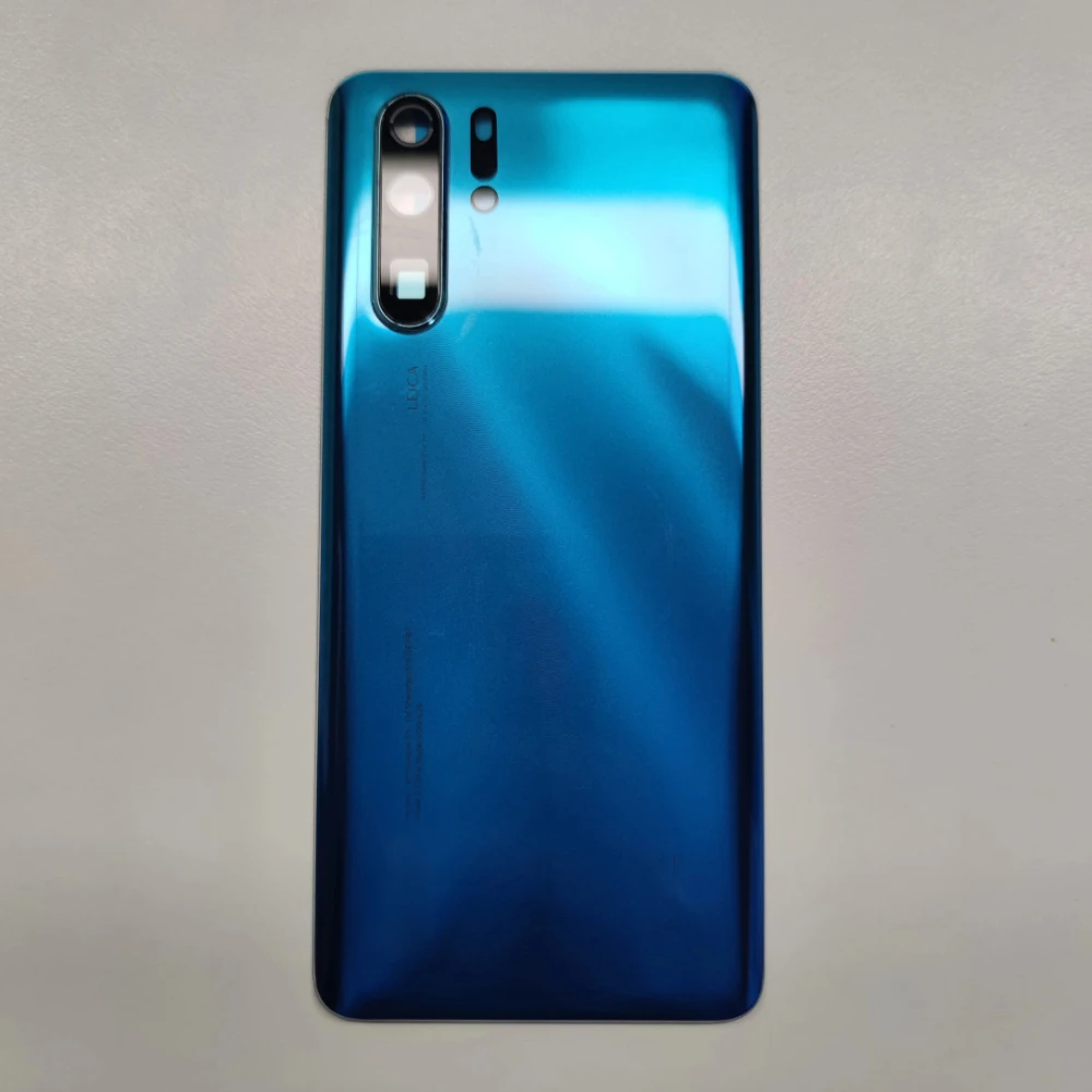 For Huawei P30 Pro Back Battery Cover Rear Door Housing Case 3D Glass Panel Replace