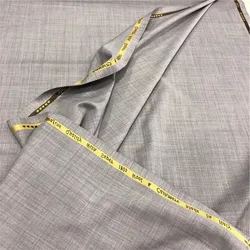 1/1.5/3.5meter Light Gray High Quality Imported Wool Fabric Suit Clothing Fabric Anti-wrinkle  Mens Atiku Fabrics S180