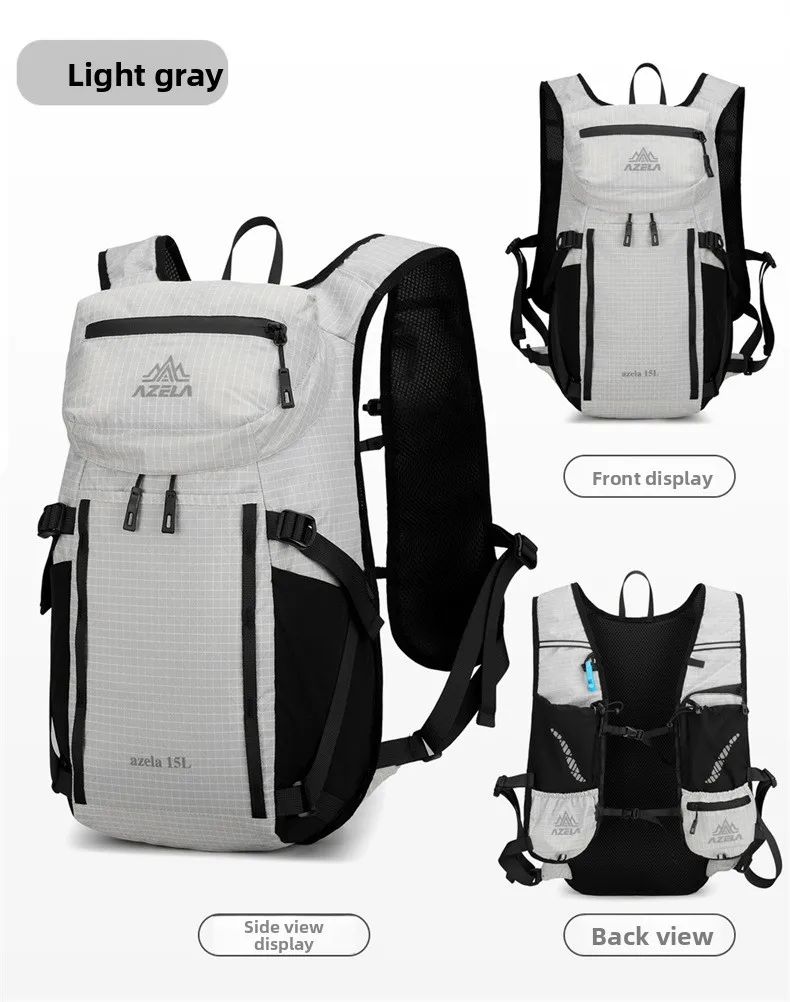 15L Ultraleichter Wanderrucksack Wasserdichter Outdoor-Sport-Reiserucksack für Männer Frauen Camping Klettern Radfahren Tasche – Detail 40