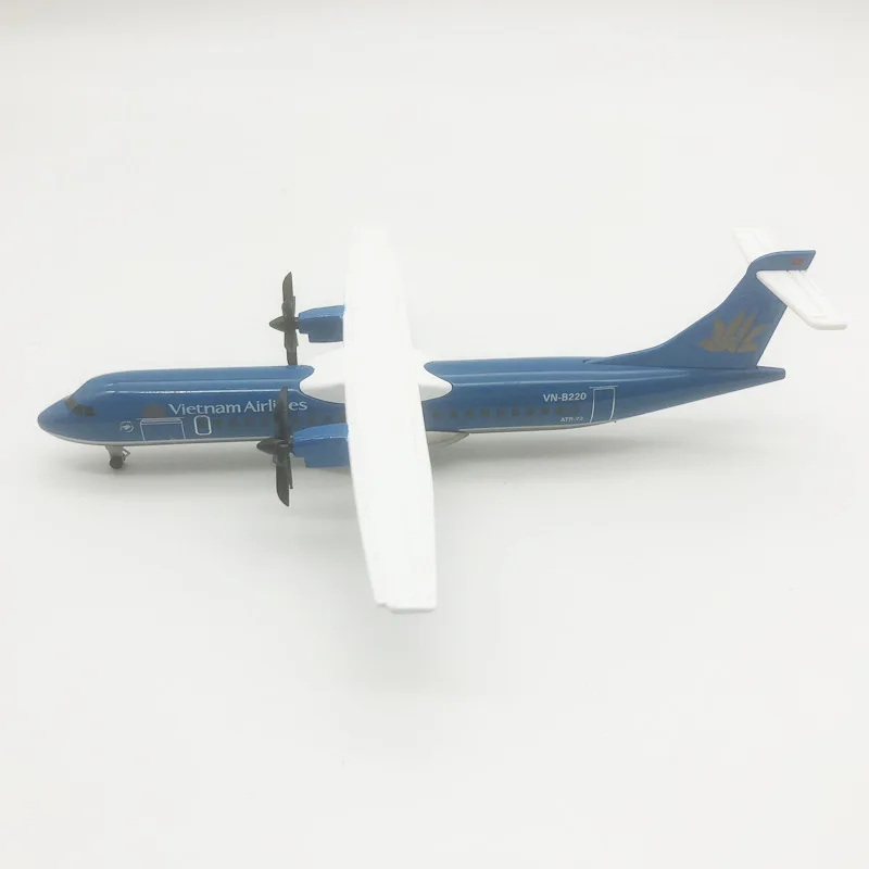 20cm Philippines CEBU PACIFIC AIR ATR Vietnam ATR Airlines Alloy Metal Diecast Airplane Model Plane Aircraft w Wheels Propellers