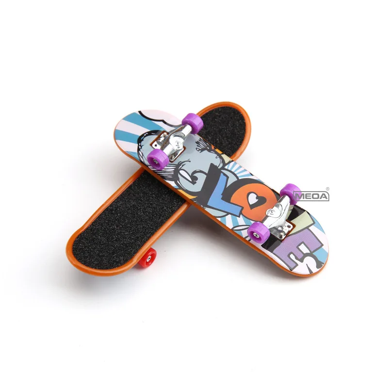 9 Pcs Frosted Surface/3Pcs Light Box Packag Beginner Mini Alloy Finger Skateboard DIY Kits Indoor Home Leisure Toys