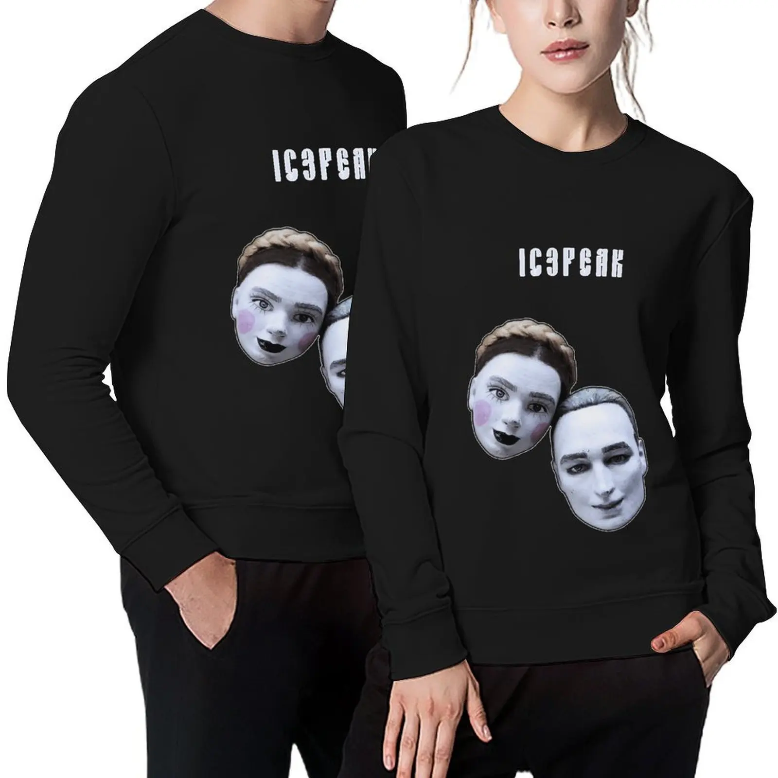 

IC3PEAK Pullover tracksuit mens clothes autumn mens clothing hooded sweatshirt for men