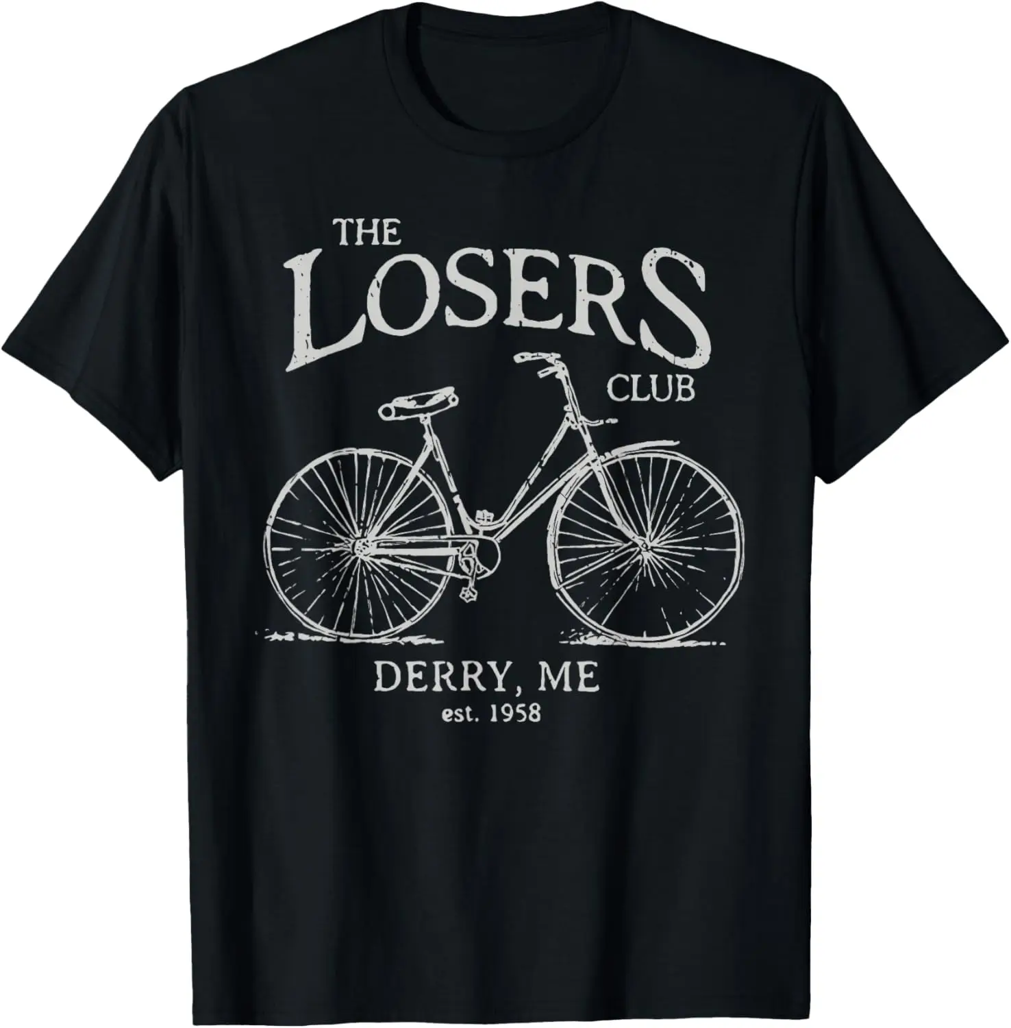 

Винтажная футболка с изображением ужасов и страшных фильмов The Losers Club на Хэллоуин