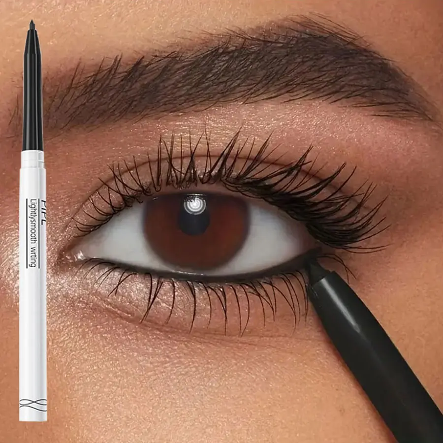 Waterdrop Silky Inner Eyeliner Gel Pen BLACK/BROWN Waterproof Eyelid Under Crease Pen Eyeshadow Eyebrow Pencil