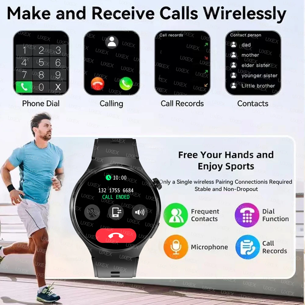 Men's Smart Watch HD Display Health Tracking Bluetooth Calling Voice Assistant Sports Christmas Gift Smartwatch Women 2026 New