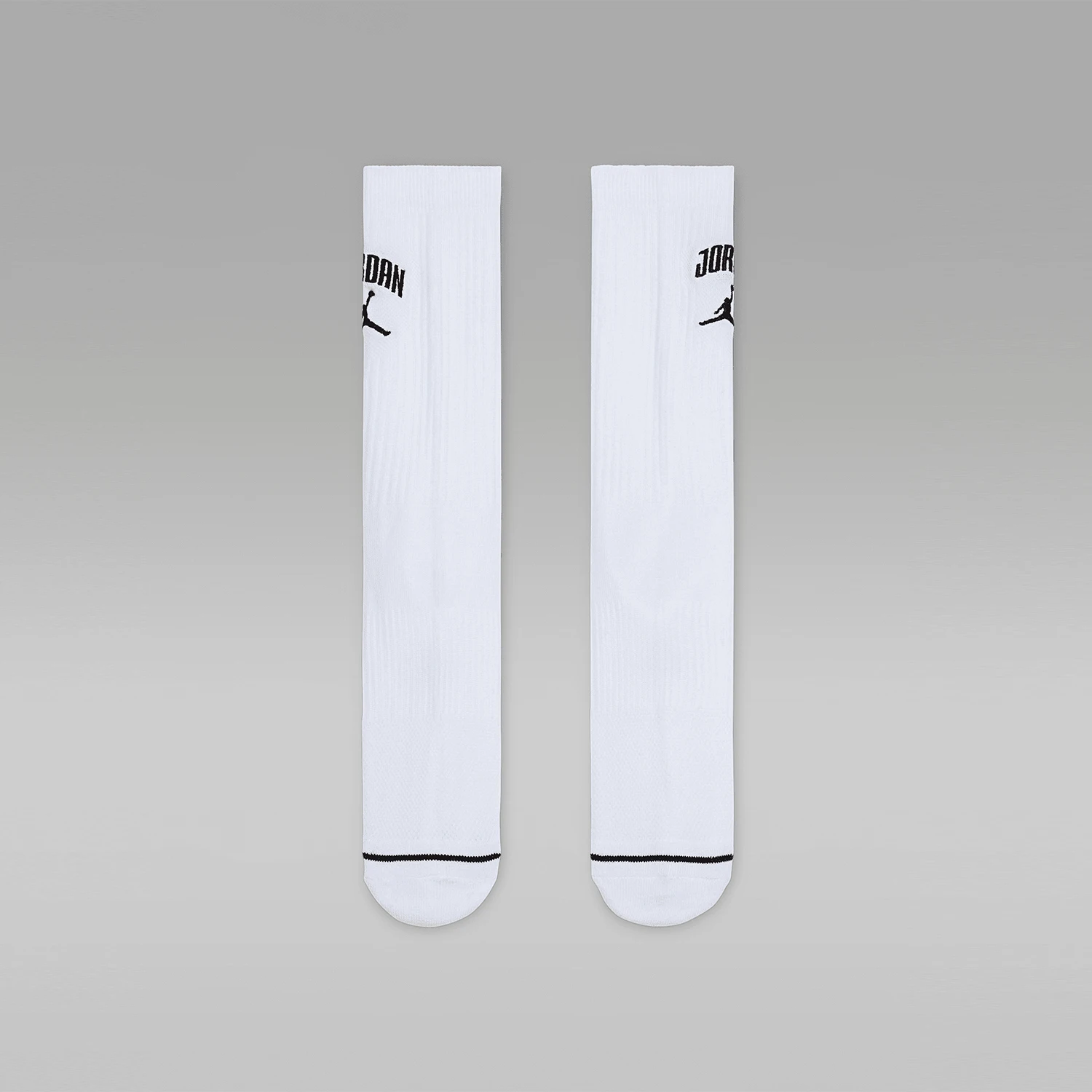 Nike genuine JORDAN Unisex Knit Breathable Sports Socks HJ2434-100 view 2