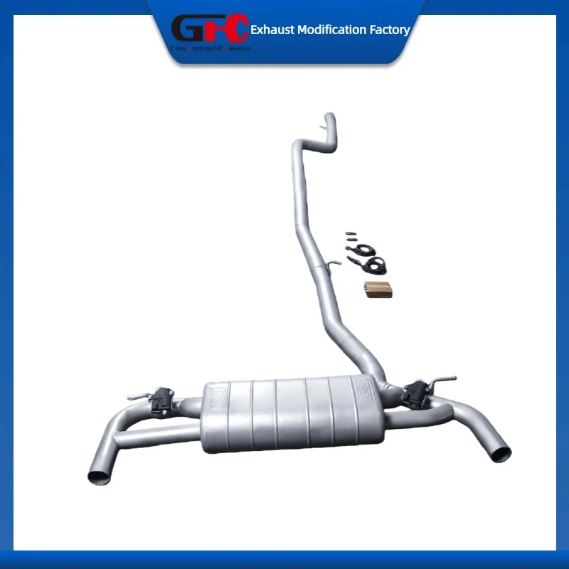 Catback Valvetronic Uitlaatpijp voor BMW 740i G12 3.0T 2017-2021 Hoge Prestaties Rvs Klep Uitlaat Systeem