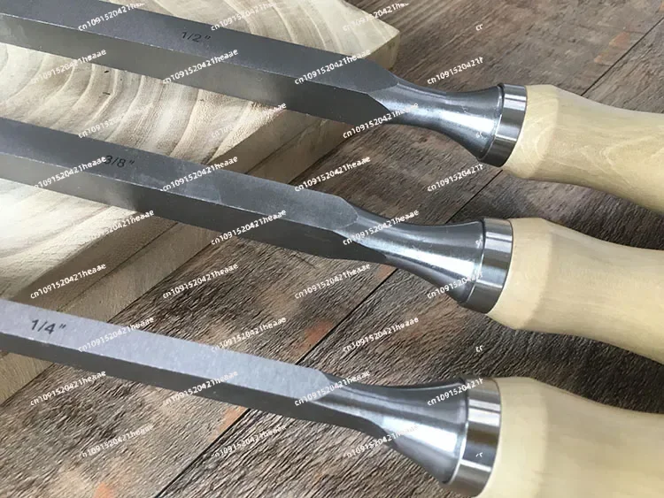 Suitable for Cincel de espiga para carpintería 1/4" 3/8" 1/2" tres especificaciones son opcionales, precio único