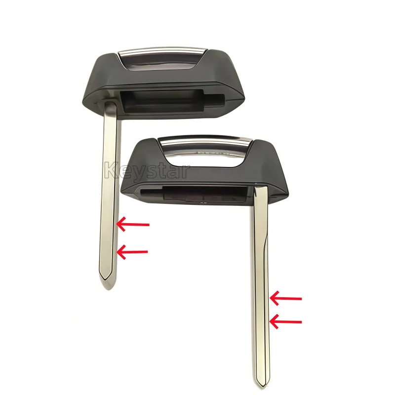 1pcs 42mm Car Smart Key Blade Remote One Slot Emergency Blank Keyless Fob Blade Door Key for Great Wall HAVAL M6 M7 Remote