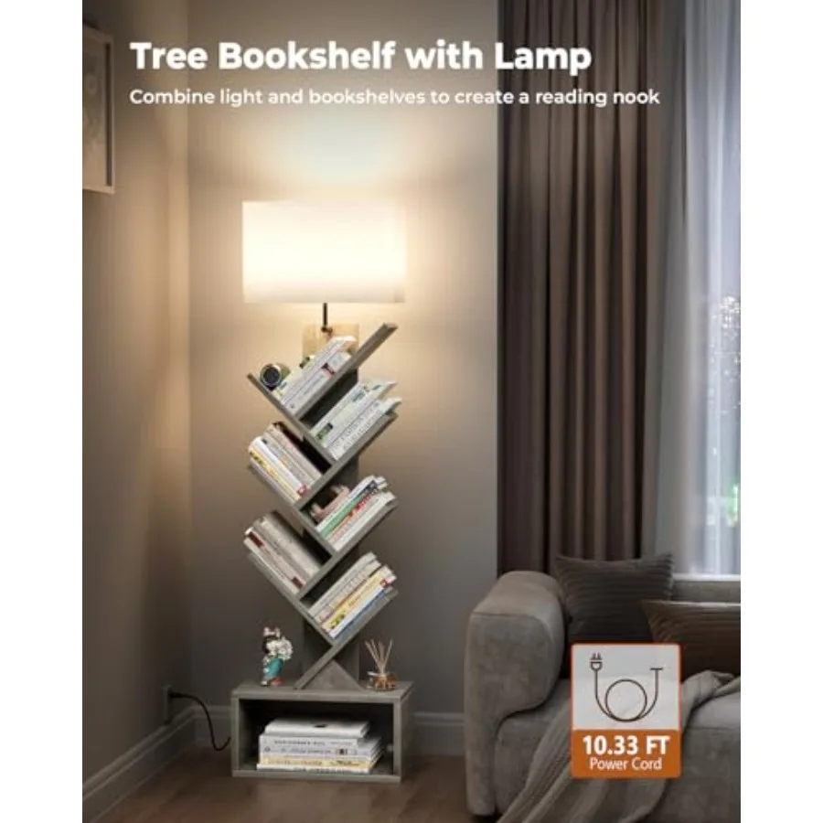 Living Room Bookcase with LED Lighting Detail