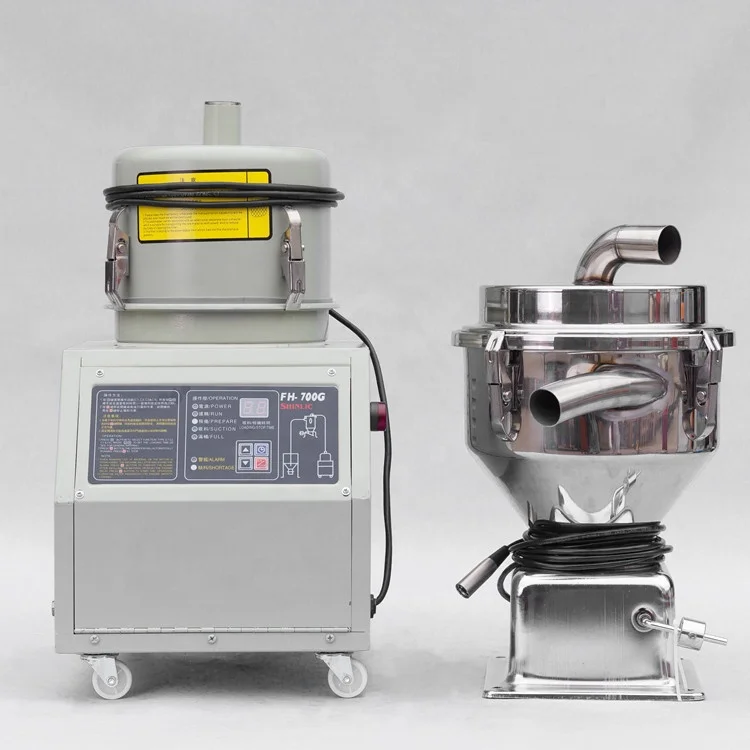 Plastic Hopper Auto Loader for Injection Molding Machine Automatic Loading Materials Material Feeder 350 Kg/h Provided