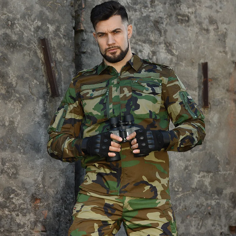 Men\'s Tactical Set Uniform Airsoft Gear Equipment Outdoor Working Clothing Sports Suits