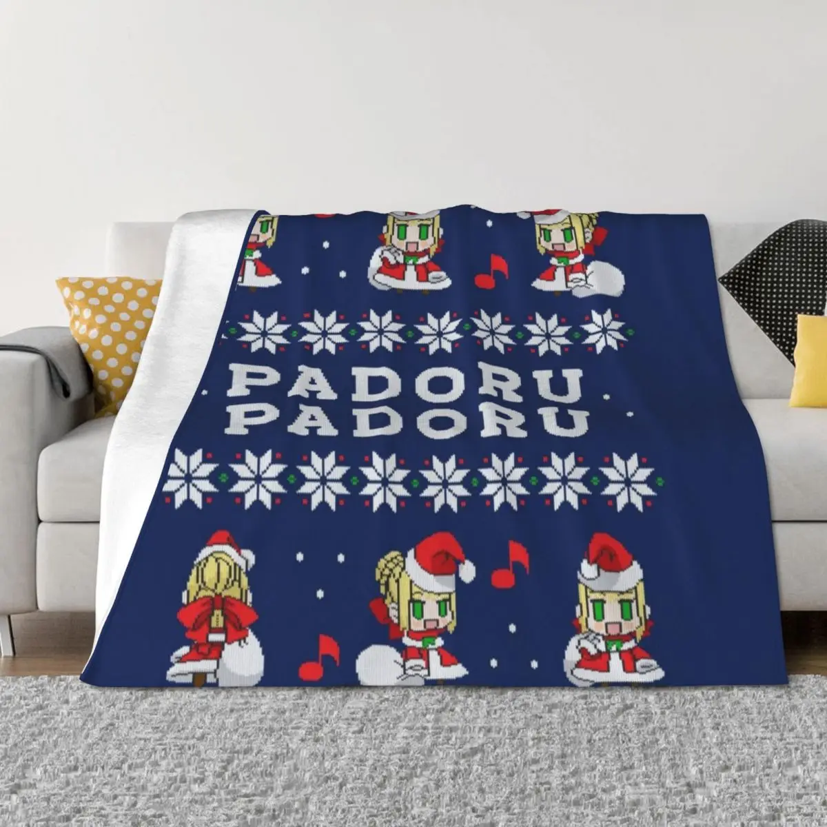 

PADORU PADORU Throw Blanket valentine gift ideas Furrys warm for winter Blankets