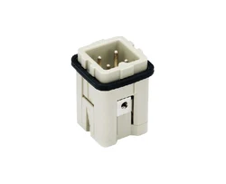 HDXBSCN Heavy-duty Connector Rectangular HDC-HA-003 3 core 10A Industrial waterproof aviation Plug Spring Type Harting