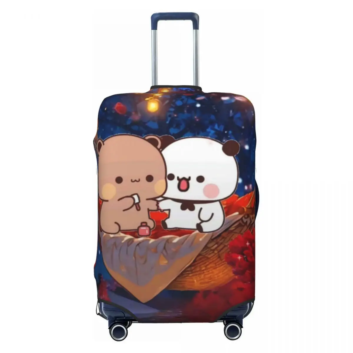 Bubu & Dudu Suitcase Cover Vacation Business Strectch Luggage Accesories Protector
