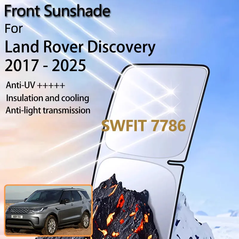 

For Land Rover Discovery 5 Sport 2017 - 2025 Accessorie Front Sunshade Windshield Window Heat Insulation Sun Protection UV Cover