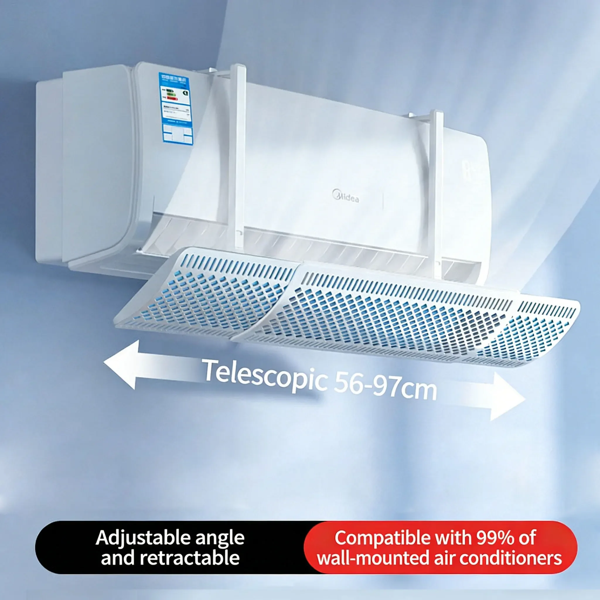 

Air Conditioner Wind Deflector: Protect from Direct Blowing, Ideal for Babies and Postpartum Mothers