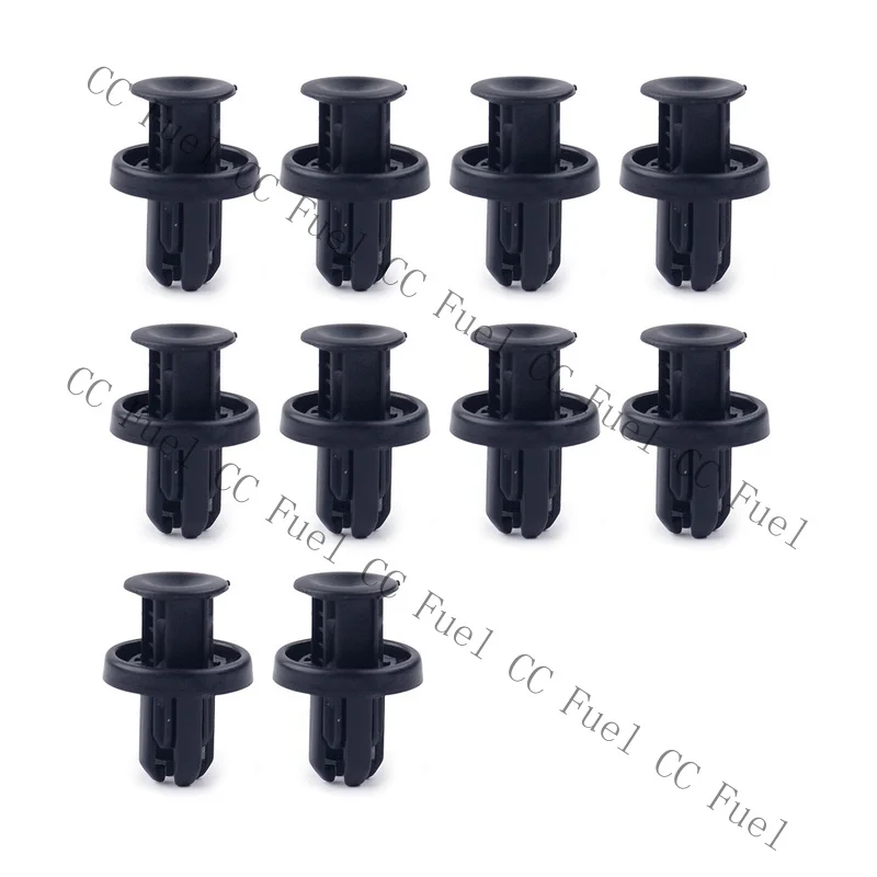 C+ 10x Front Bumper Clips for Under Cover Installation, suitable for Honda Acura 91505-TM8-003 yw