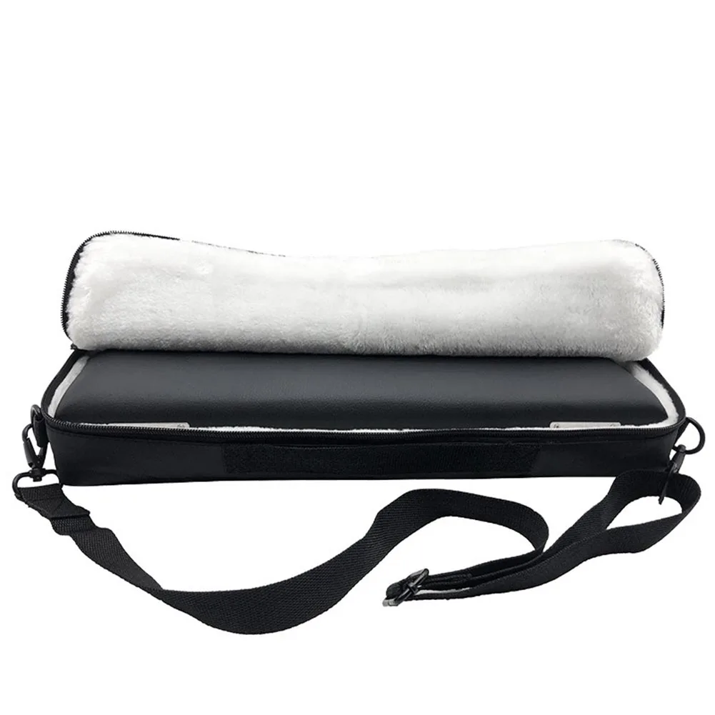 Soft Wool Lining for flute Bag with Adjustable Shoulder Strap for Concert Musicians Compact and Lightweight Design