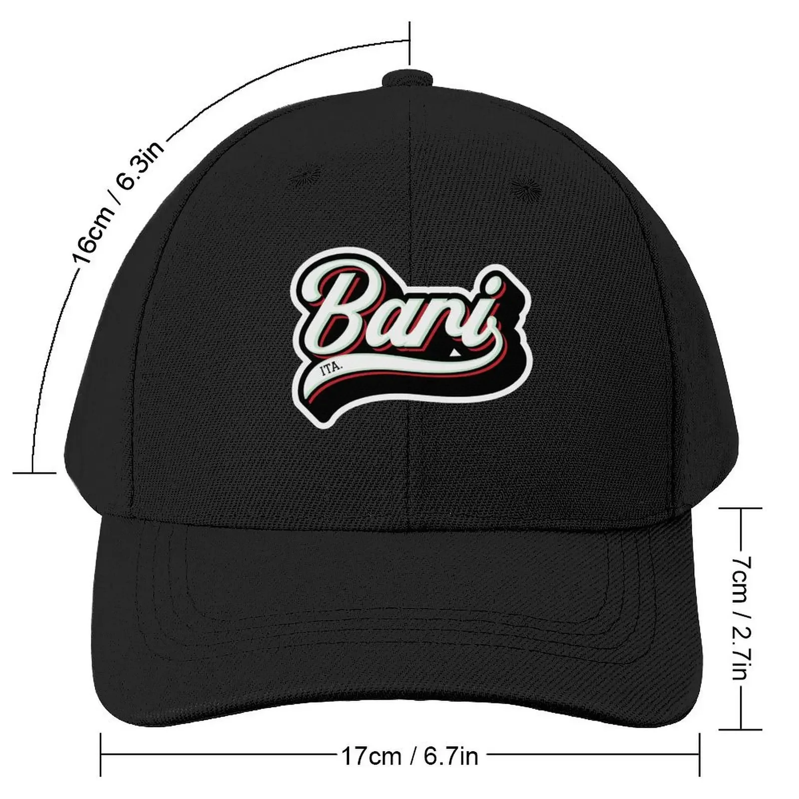 Bari City Apulia Puglia Italy Baseball Cap Brand Man cap |-F-| Men Women's