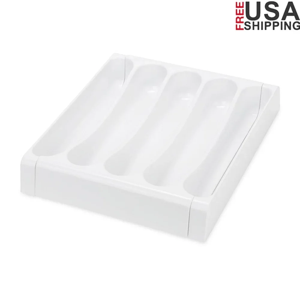 

Adjustable Cutlery Tray RV Organizing Expandable Kitchen Drawer Utensil Holder Durable Storage Solution Easy Fit Outdoor Camping