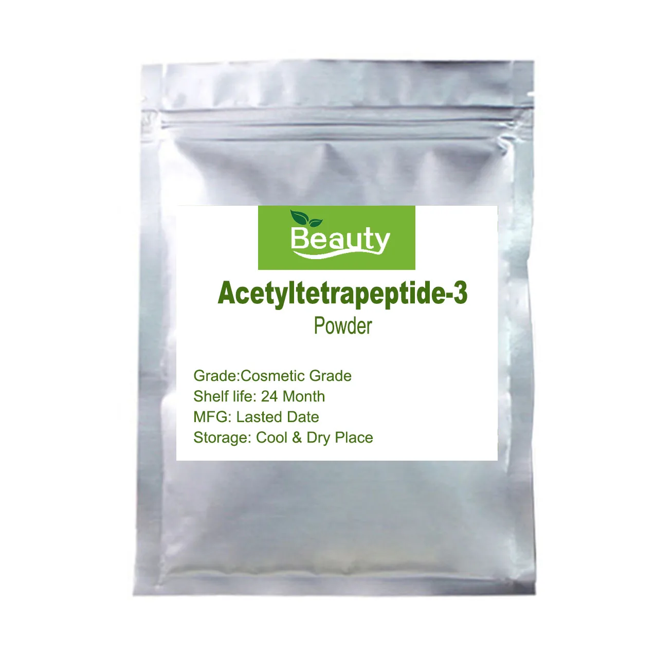 

Raw Materials for Making Cosmetics and Skincare Products Acetyltetrapeptide-3