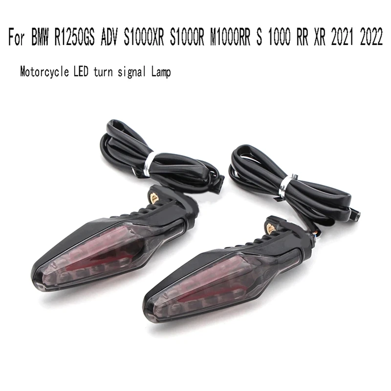 Motorcycle LED Turn Signal Lamp Flasher Indicator For BMW R1250GS ADV S1000XR S1000R M1000RR S 1000 RR XR 2021 2022