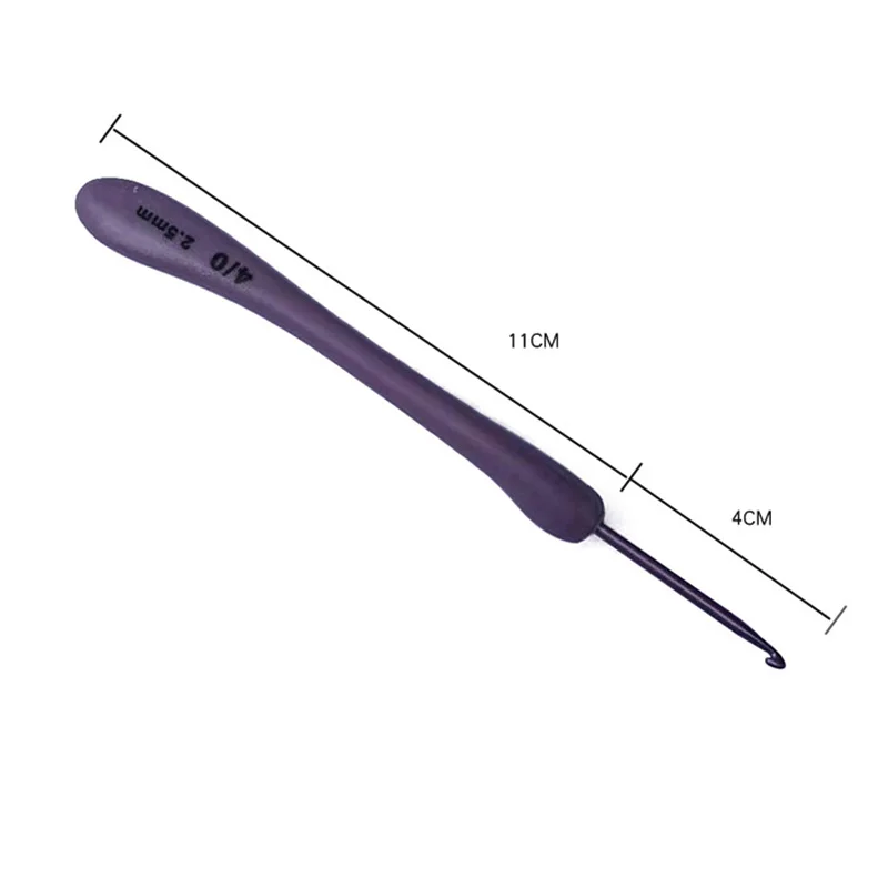 크로셰 뜨개질 후크 세트, 공예 크로셰 직조 뜨게 바늘 후크, 바느질 공예 스티칭 2.5-6.0mm DIY 바느질 도구, 세트당 8 개