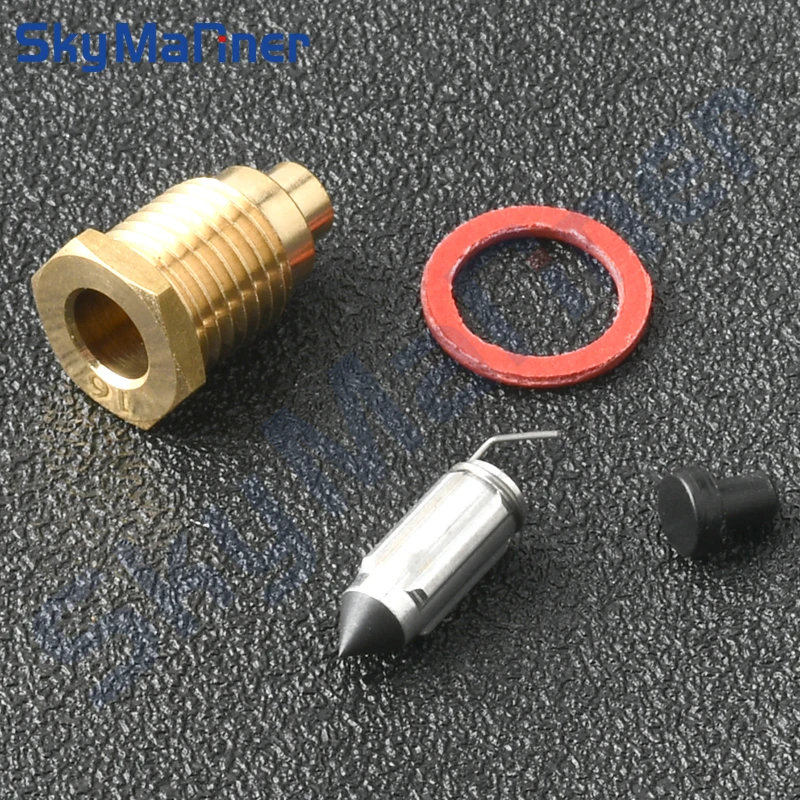 Outboard Valve Seat Float Needle Valve 692-14590 692-14590-00 692-14590-01 For Yamaha 2-Stroke 75HP 80HP 90HP Boat Engine Parts