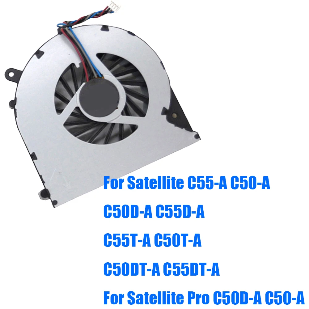 

Вентилятор процессора KSB0505HB-BK48 для Toshiba Satellite C55-A, C50-A, C50D-A, C55D-A, C55T-A, C50T-A, C50DT-A, C55DT-A, Satellite Pro C50-A