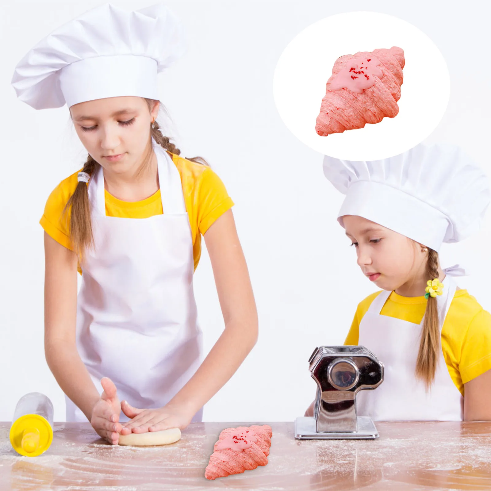 Grappig Brood Anti-Stress Knijpen Speelgoed Veilig En Nieuwigheid Knijpen Dessert Speelgoed Decompressie Speelgoed Voor Het Verlichten Van Stress Van Werken