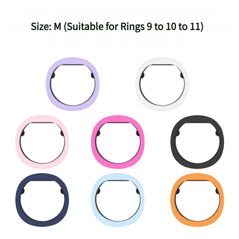 8 шт. силиконовые чехлы для RingConn Gen 22 Air, предназначенные для повышенной защиты и безопасности различных размеров для идеальной посадки
