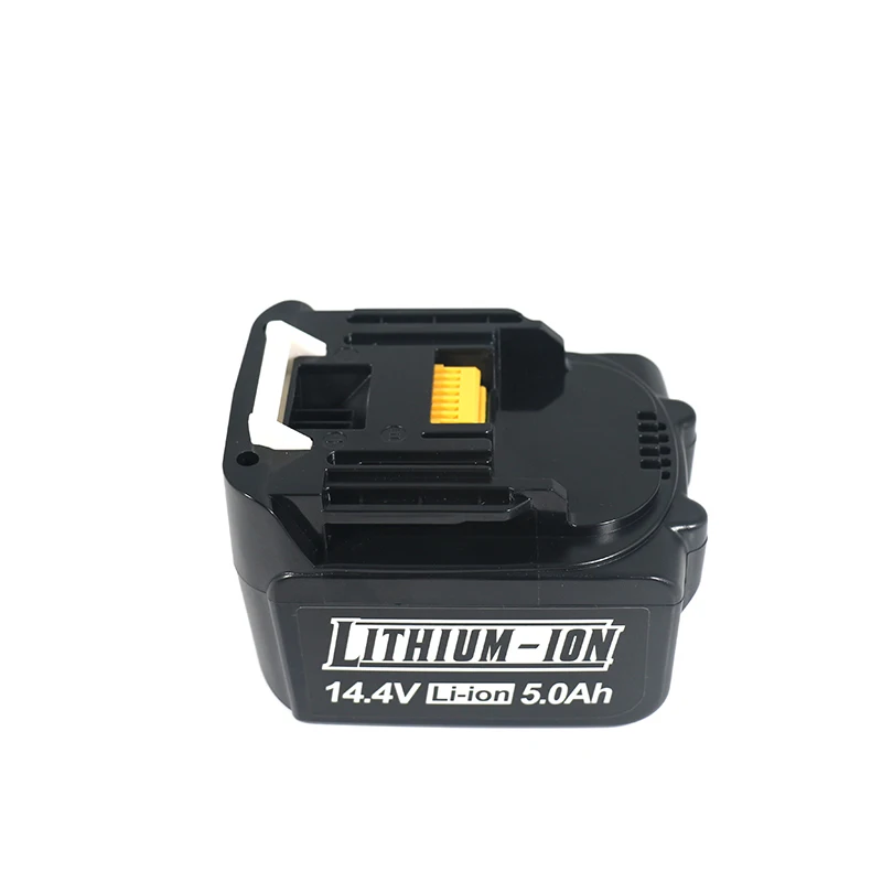

Новые оригинальные аккумуляторы Makita 14.4V 5000mAh BL1460 BL1430 1415 194066-1, 5000 мАч, литий-ионные, перезаряжаемые, для электроинструментов Makita.