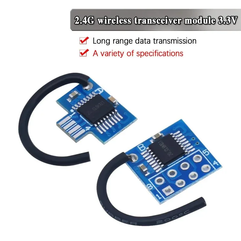 1 шт. 2,4G беспроводной модуль приемопередатчика на большие расстояния и низкой мощности с защитой от помех LT8920 Ultra NRF24L01 для Arduino STM