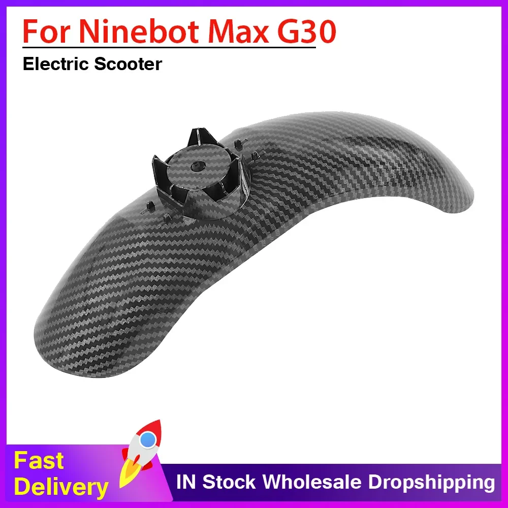 

Переднее крыло из углеродного волокна для электрического скутера Ninebot Max G30, брызговик, колесо, аксессуары для брызг, детали