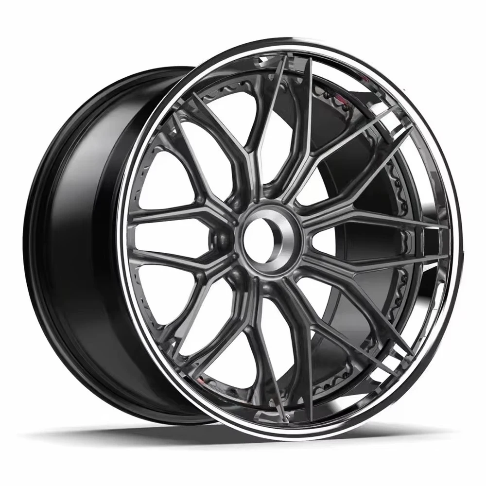 

2-Piece 3-piece set, forged 5x114.3 5x112 5x120 17 18 20 24 26-inch automotive magnesium alloy wheels